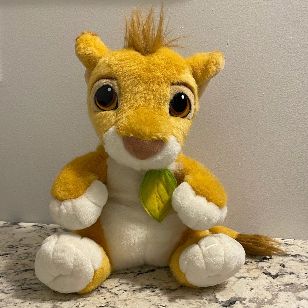 12" Vintage 1993 Talking Disney Lion King Simba